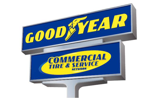 Goodyear Commercial Network Sign