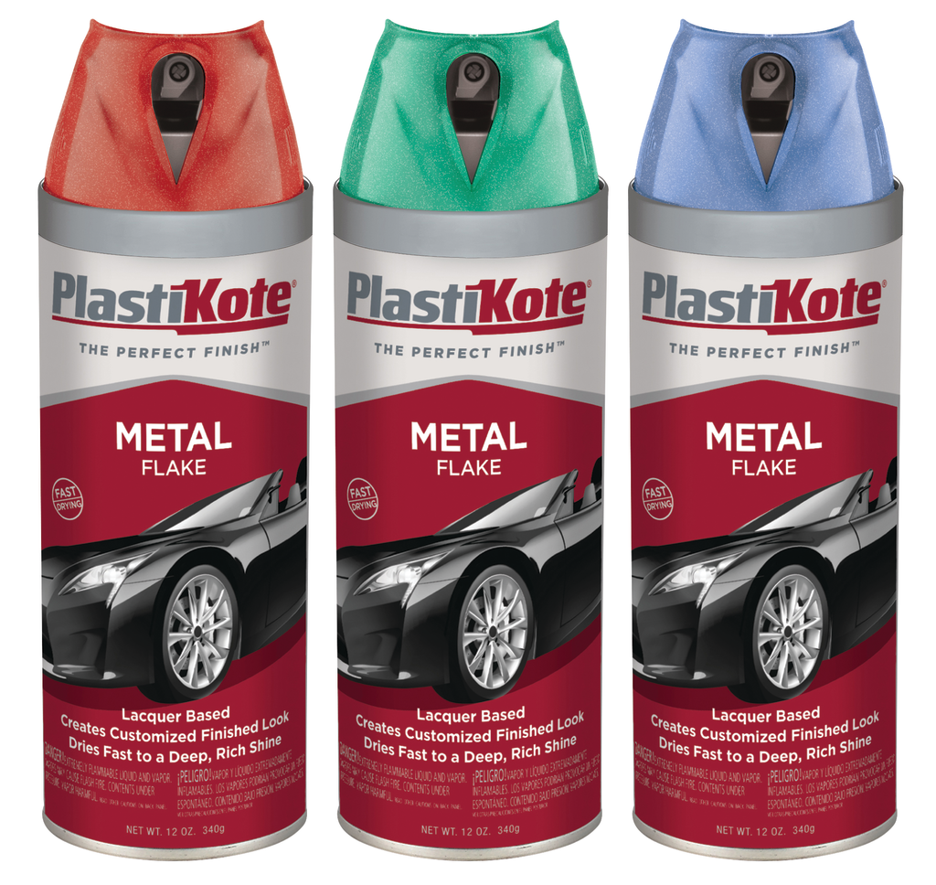 PlastiKote Metal Flake Spray.