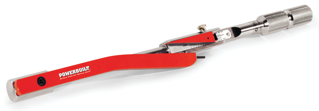 Powerbuilt 1/2" Drive Deflecting Beam Torque Wrench Fleet Maintenance