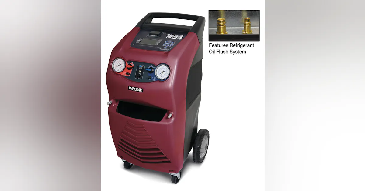 No Touch R R Machine AC789H R-134a and Hybrid RRR Machine | Fleet Maintenance