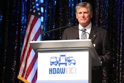 Bob Phillips, chairman and CEO of Phillips Industries, was this year's 2014 Heavy Duty Aftermarket Week (HDAW) Hall of Fame recipient. Bob Phillips, chairman and CEO of Phillips Industries, was this year's 2014 Heavy Duty Aftermarket Week (HDAW) Hall of Fame recipient.
