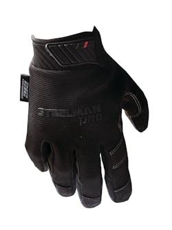 The JS Products Mechanic Touch touchscreen glove The JS Products Mechanic Touch touchscreen glove