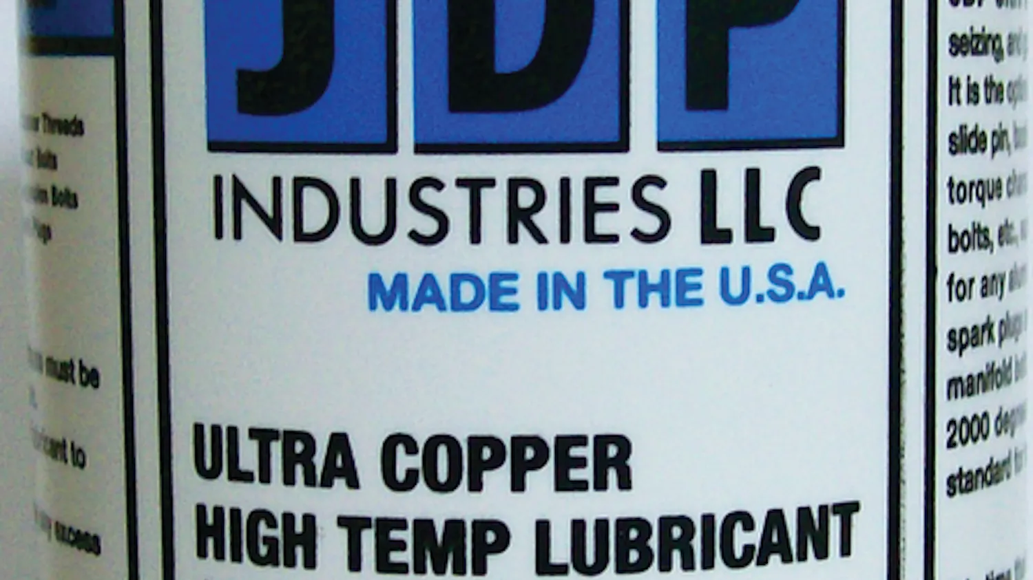 Ultra Copper High Temp Lubricant and Anti-Seize Compound, No. UHT-1 ...