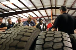 Training and seminars offered by tire manufacturers are a good place to learn about the characteristics and behaviors of truck tires. Training and seminars offered by tire manufacturers are a good place to learn about the characteristics and behaviors of truck tires.
