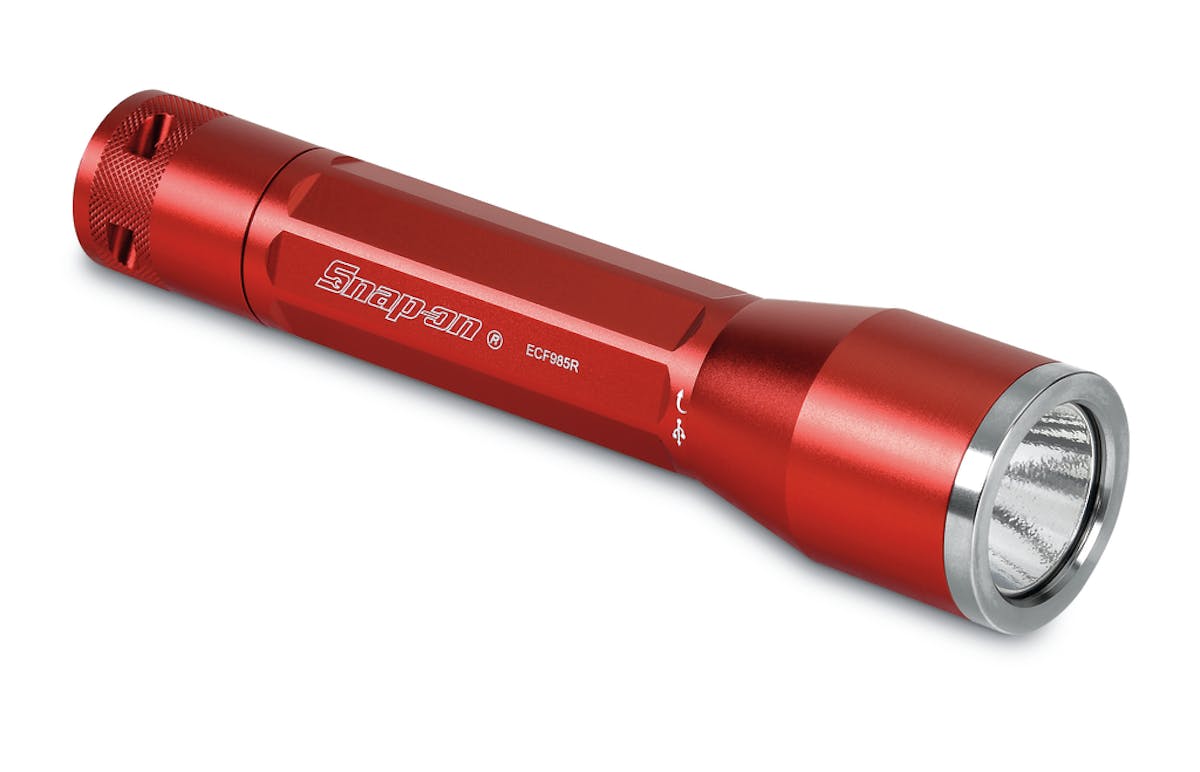 Snap on rechargeable deals flashlight