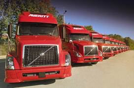 The 25,000th Volvo truck equipped with Remote Diagnostics recently went into service at Averitt Express.