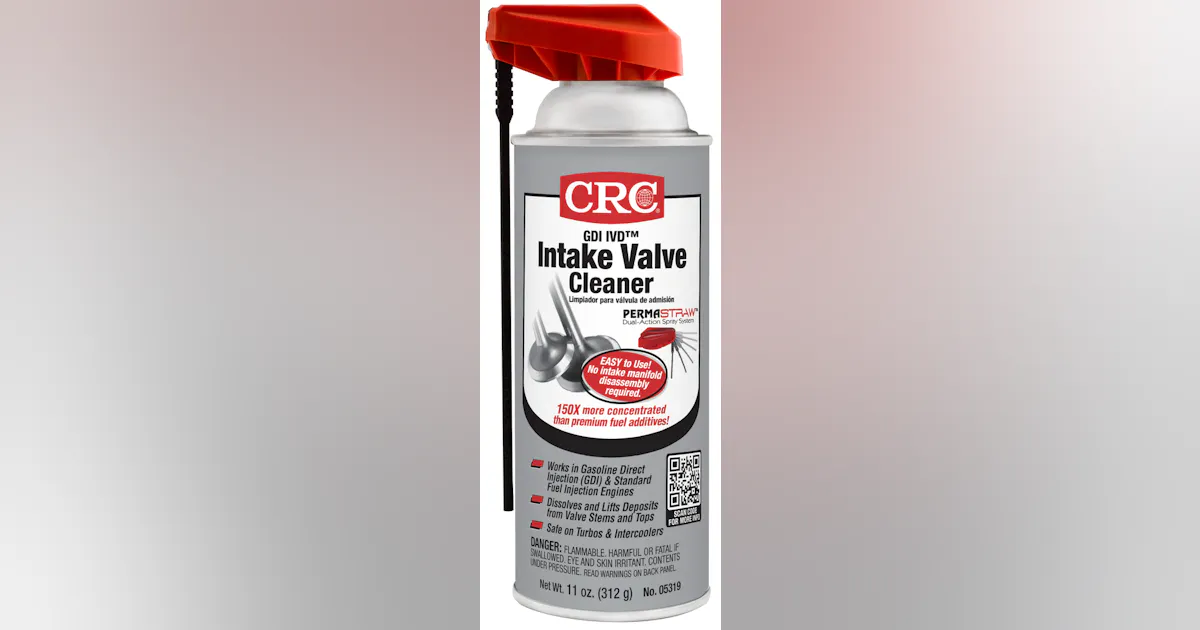 Gdi Intake Cleaner CRC releases GDI IVD intake valve cleaner | Fleet Maintenance