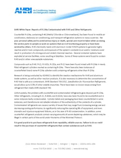 Ahri R 40 Contamination White 11406099 Ahri R 40 Contamination White 11406099