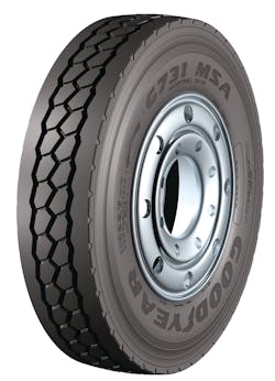 Goodyear G731 Msa Tire 11410845 Goodyear G731 Msa Tire 11410845