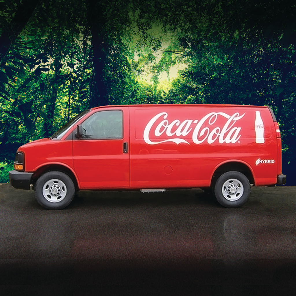 Some of the largest fleets, like Coca-Cola and FedEx, are upfitting electric drive technology to their gas- and diesel-powered vans for low maintenance and fuel savings, plus reductions in CO2 emissions.