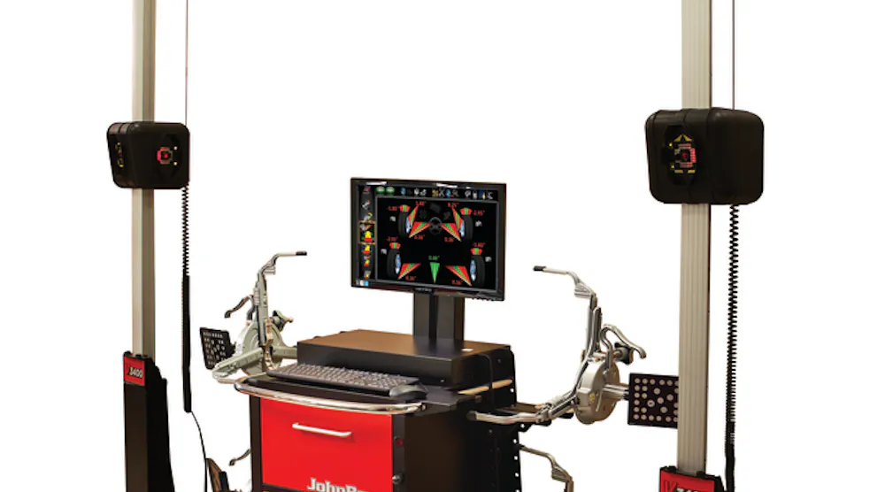 John Bean wheel alignment system has new technology | Fleet Maintenance