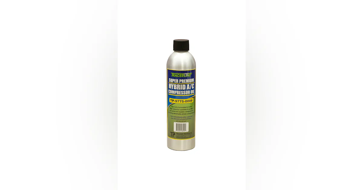 Tracer offers A/C compressor oil for hybrids | Fleet Maintenance