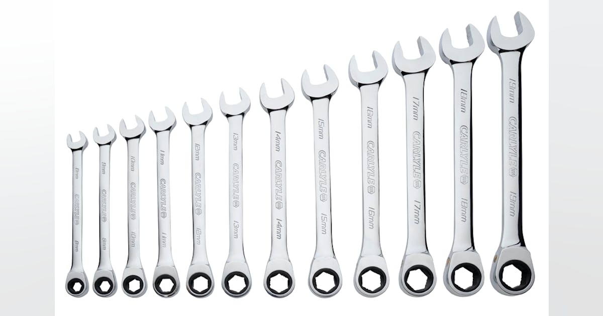 Carlyle reversible ratcheting wrench cheap set