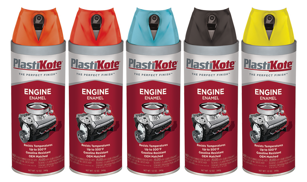 Spray Group Shot Plast Kote Engine Enamel