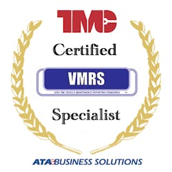 TMC’s new Certified VMRS Specialist Program was created to promote the continued use and adoption of its Vehicle Maintenance Reporting Standards (VMRS) – the industry standard coding convention for tracking equipment and maintenance information. TMC’s new Certified VMRS Specialist Program was created to promote the continued use and adoption of its Vehicle Maintenance Reporting Standards (VMRS) – the industry standard coding convention for tracking equipment and maintenance information.