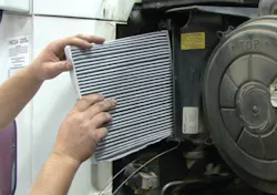 While cabin air filters should be replaced according to the guidelines in the owner’s manual, it is advisable to change the filters on a seasonal basis because of the pollutants that are prevalent in different seasons.