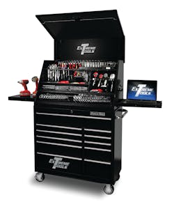 One toolbox trend is to integrate outlets into the toolbox instead of it being an afterthought or add-on. One toolbox trend is to integrate outlets into the toolbox instead of it being an afterthought or add-on.