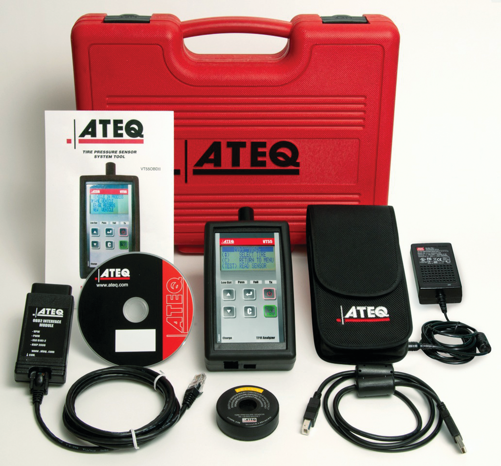 ATEQ offers software update for VT55 OBDII TPMS tool | Fleet Maintenance