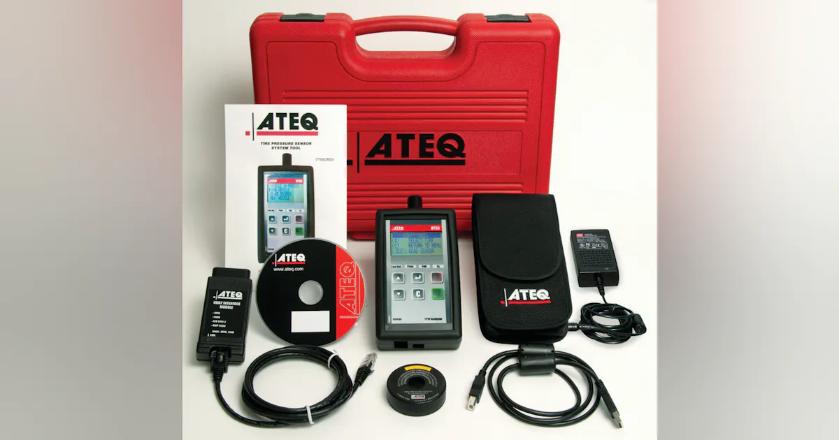 Vt55 Recovery ATEQ offers software update for VT55 OBDII TPMS tool | Fleet Maintenance