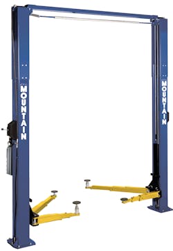 Mtn5590 Blue 2 Post Lift 11621566 Mtn5590 Blue 2 Post Lift 11621566