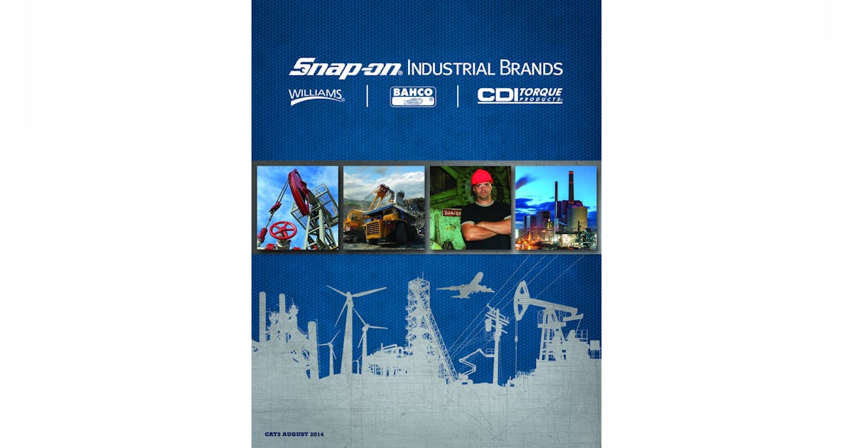 Snapon Industrial introduces new Catalog 3 Fleet Maintenance