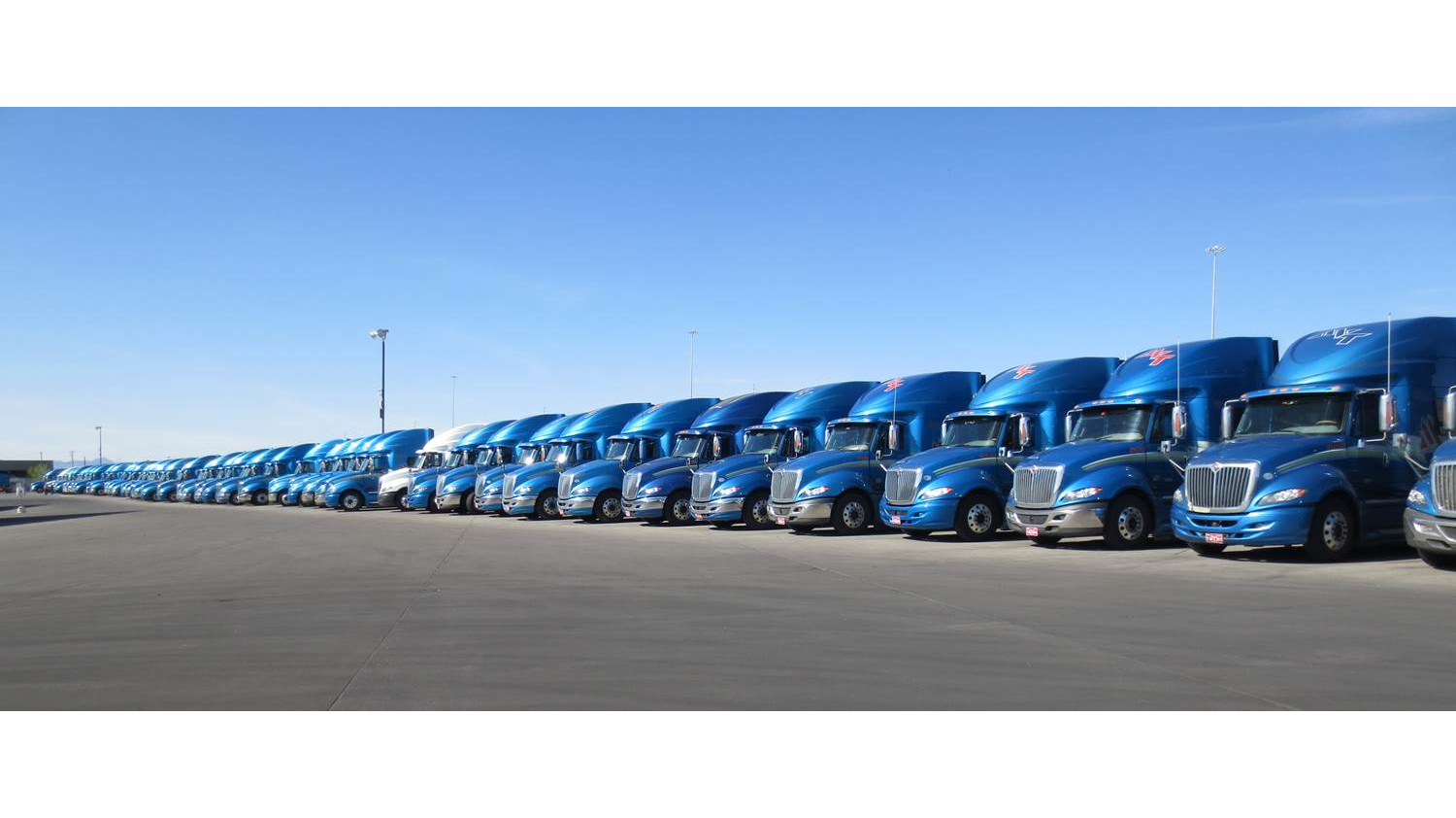 Mesilla Valley Transportation Sets New Standard In Trucking Efficiency   MVT   Trucks Parked Photo.543fd0238c1a0 