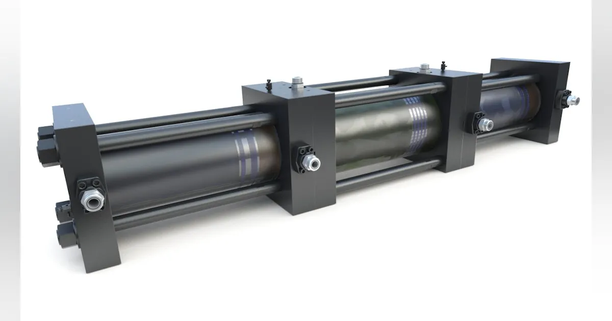 Compressor Air Intensifier Trillium CNG unveils 7” Hydraulic Intensifier Compressor (HY-C) | Fleet ...