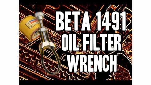 Beta Tools Ölfilterschlüssel 1491 Stahl 014910001 in 2023