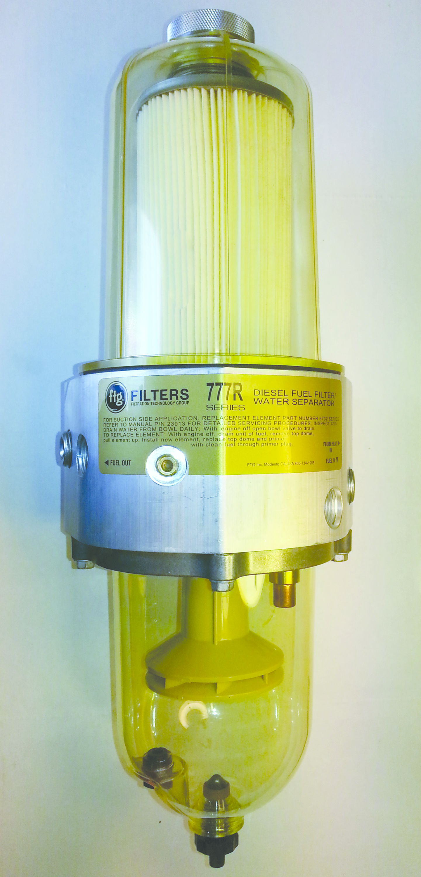 FTG Fuel Filter Water Separator Heater 777R 5489eff111077
