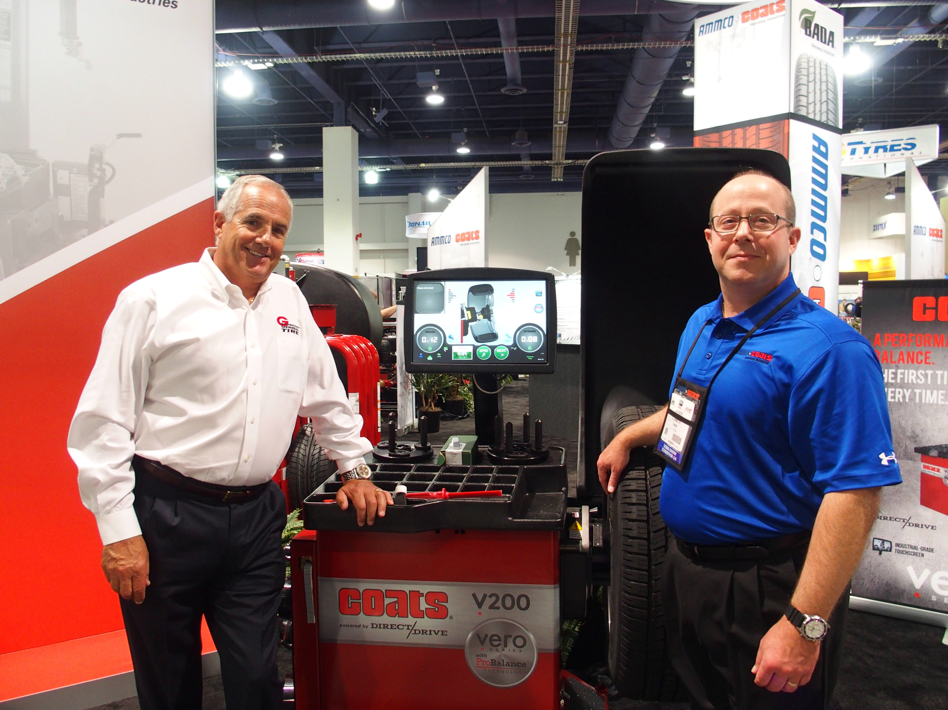 Redwood General Tire Pros (from left: Alpio Barbara, Hennessy's Kevin Keefe)