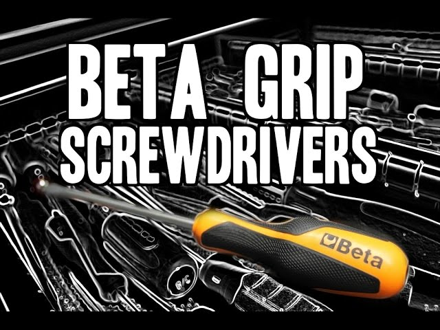 Real Tool Review of Beta Tools Grip Screwdrivers, No. 1263/D10 Video