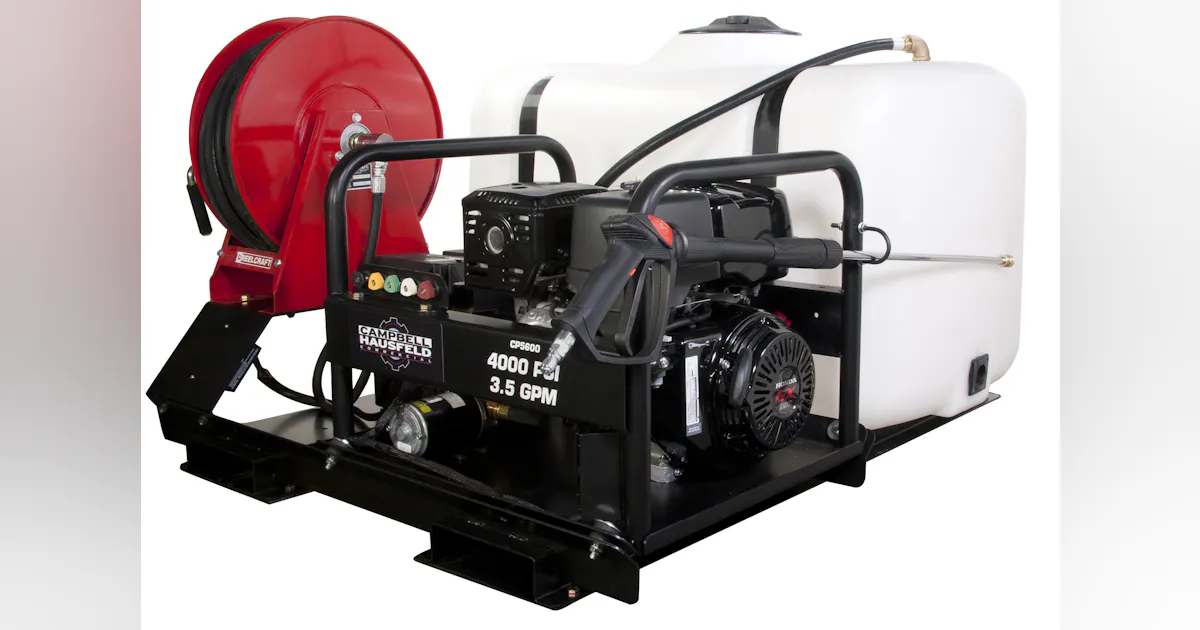 Skid-mounted Pressure Washer Rig, No. CP5600 | Fleet Maintenance