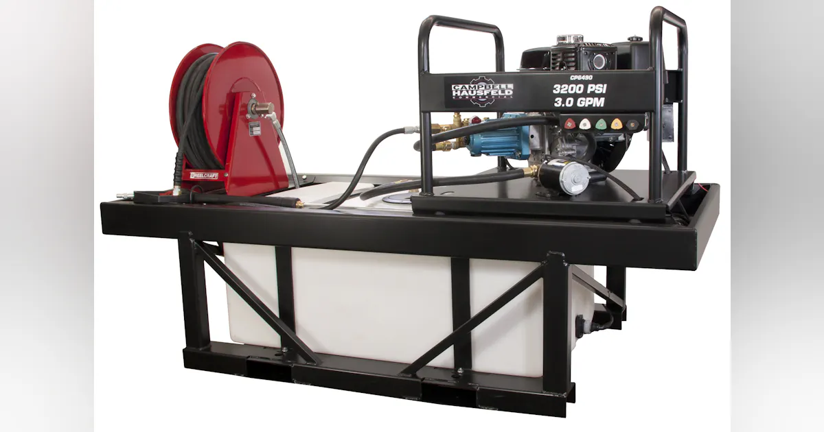 Big Washer Rig Truck-mounted Pressure Washer Rig, No. CP6490 | Fleet Maintenance
