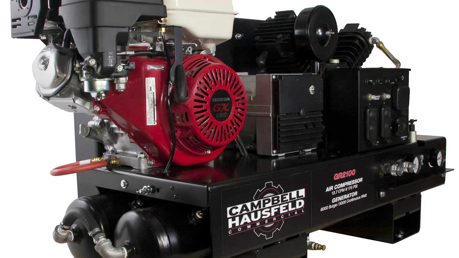Compressor And Generator 2-in-1 Air Compressor/Generator, No. GR2100 | Fleet Maintenance