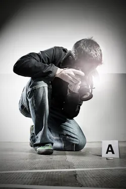 Like crime scene photos, maintenance pictures can capture an accurate record, provided the photographer understands how to capture the particular situation. Photo from iStock Like crime scene photos, maintenance pictures can capture an accurate record, provided the photographer understands how to capture the particular situation. Photo from iStock