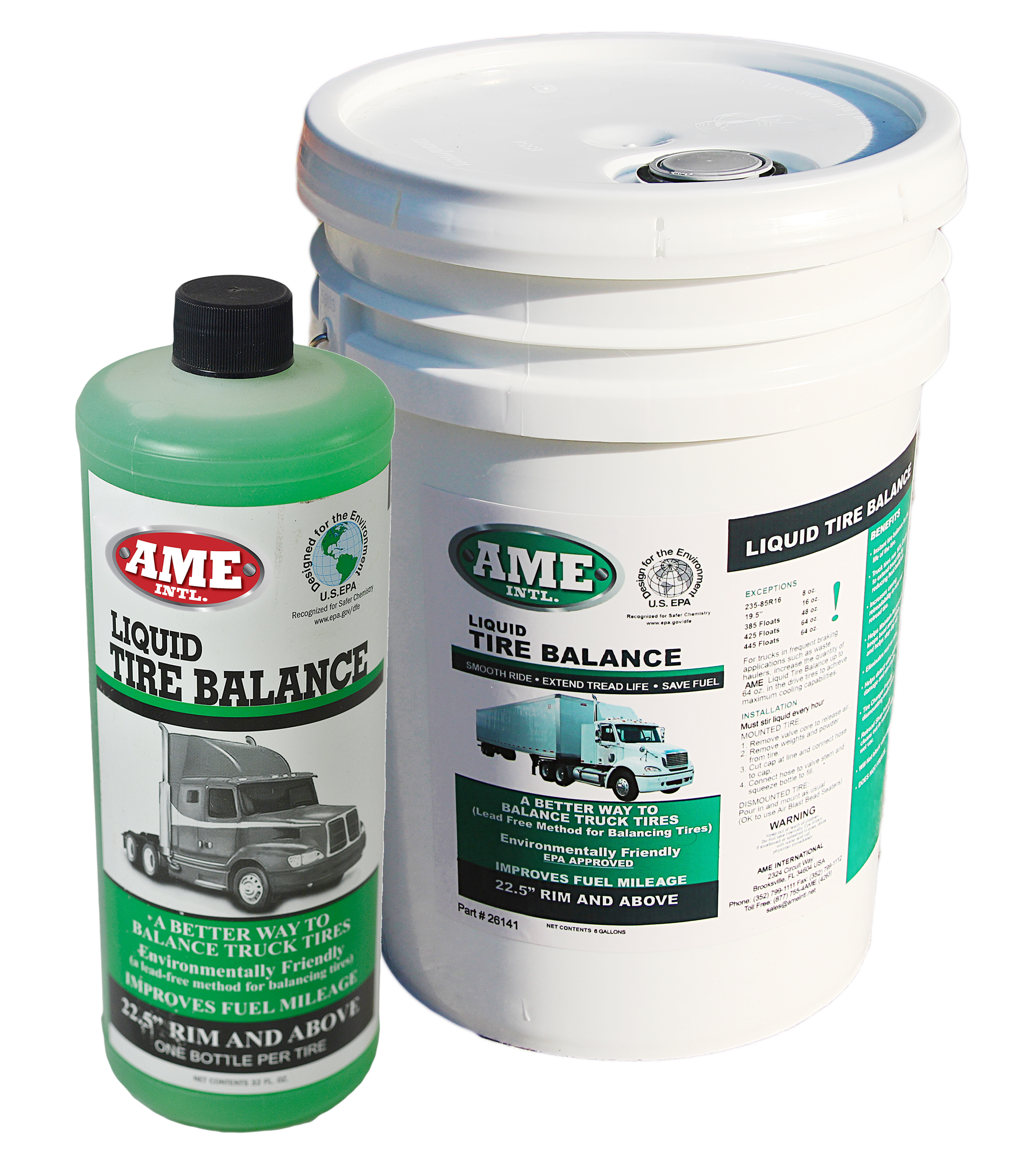 AME Liquid Tire Balance Bottle Bucket 54ff56b1db696