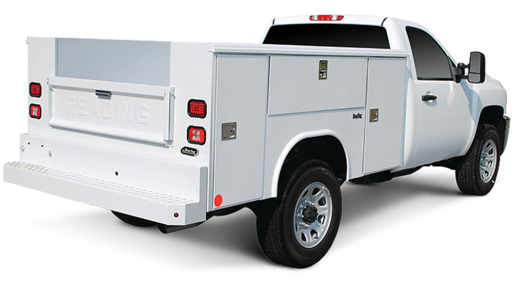 Classic II aluminum service body From Reading Truck Body LLC Fleet