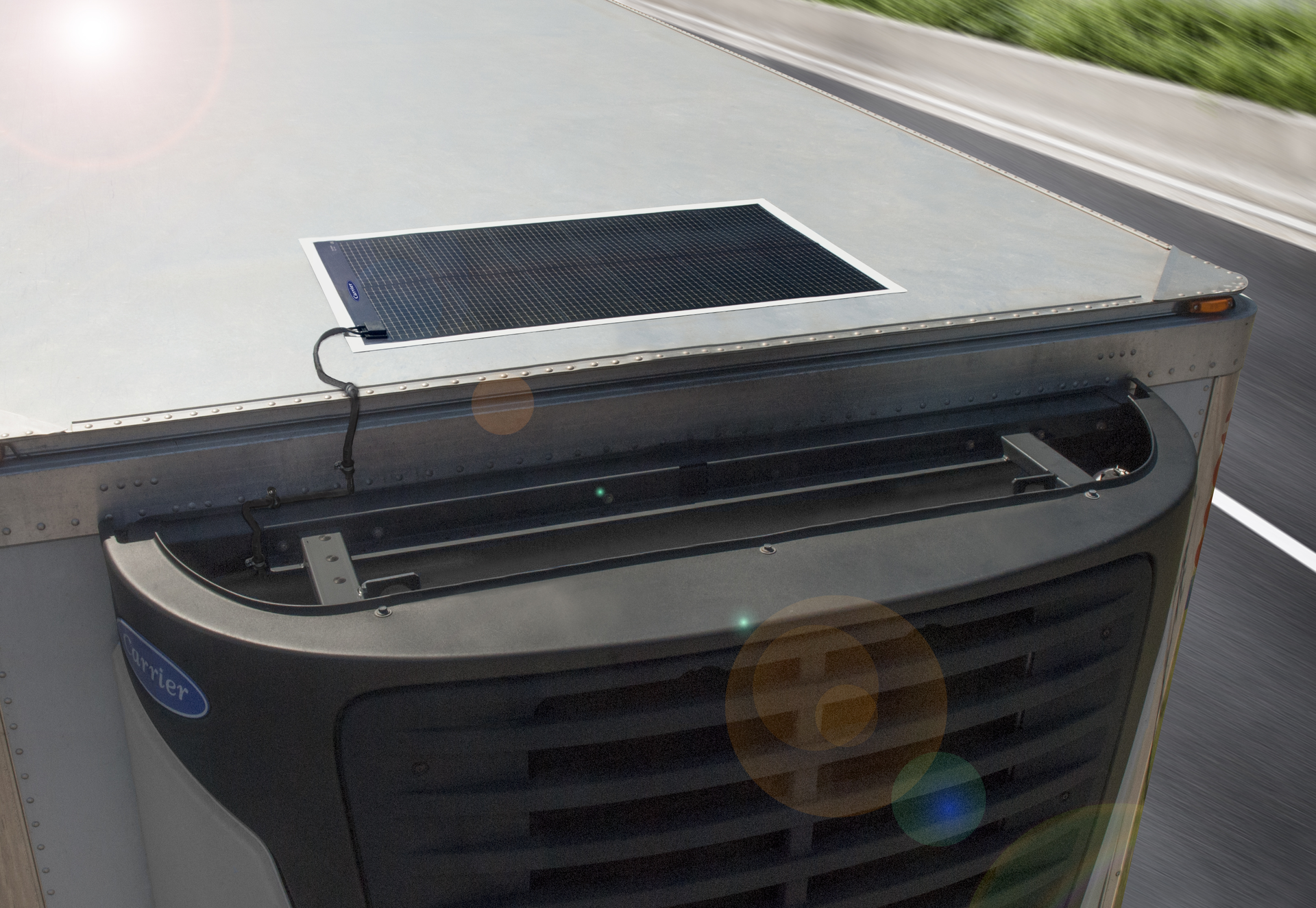 Solar panels for charging TRU batteries are one of the latest innovations for refrigerated haulers.
