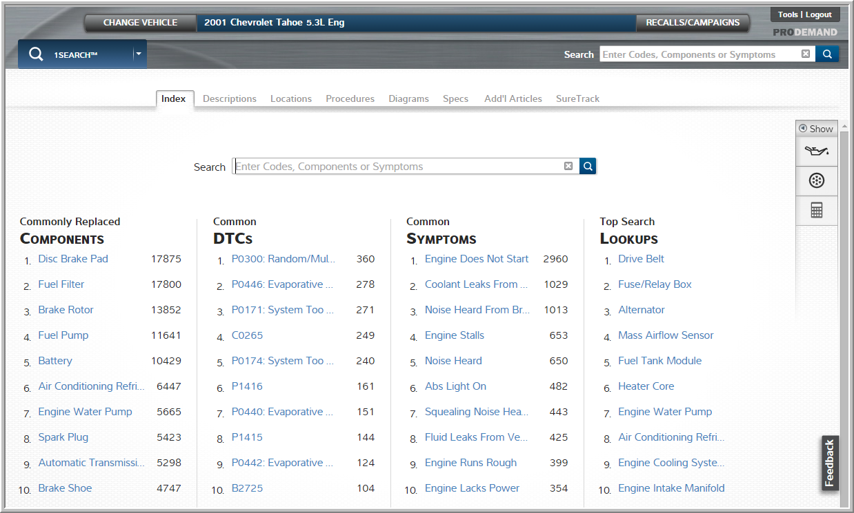 Mitchell1 Pro Demand Top10 Lists 552698d1310b3