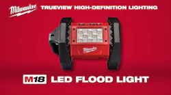 Milwaukee M18 LED Flood Light Video