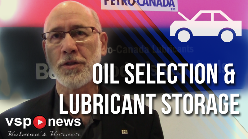 VSP News: Kolman's Korner, Episode 78 - Lubricants