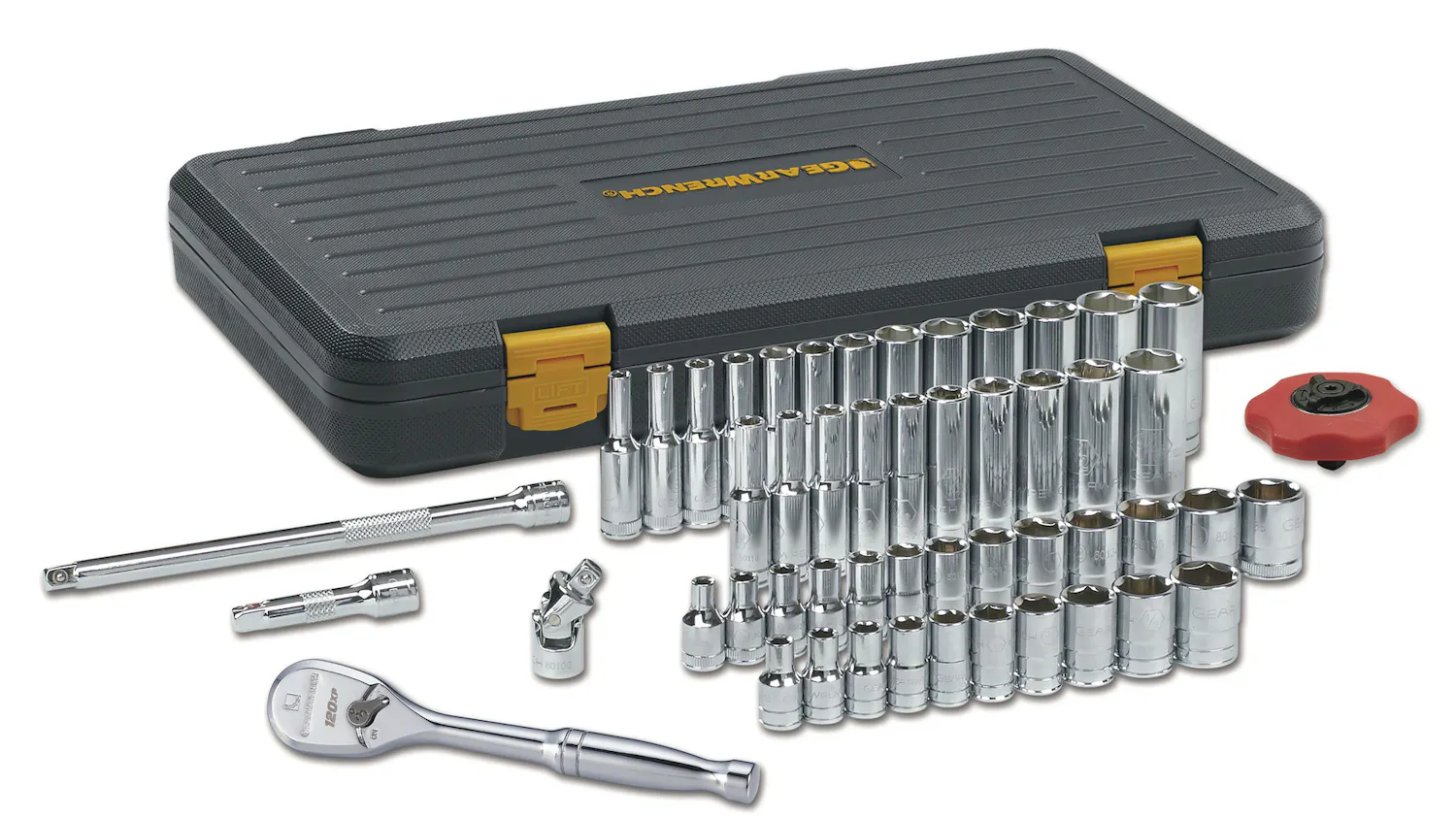 51 Pc 1 4 Drive 12XP SAE Metric 6 Point Standard Deep Socket Set 51-pc-1-4-drive-12xp-sae-metric-6-point-standard-deep-socket-set