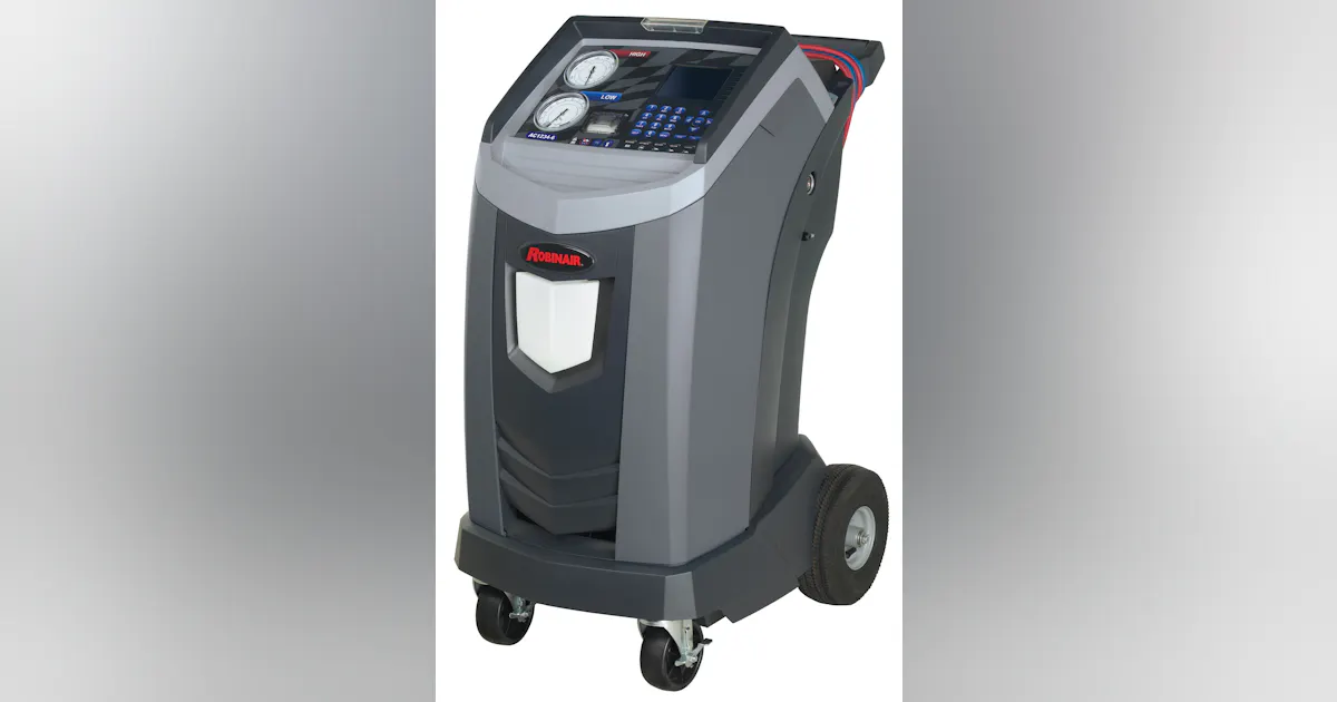 1234YF A/C Service Machine, No. AC1234-6 | Fleet Maintenance