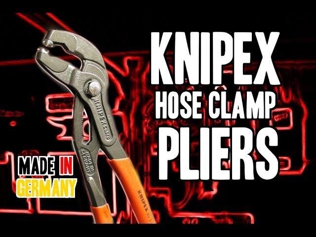 Knipex Cobra Hose Clamp Pliers Video