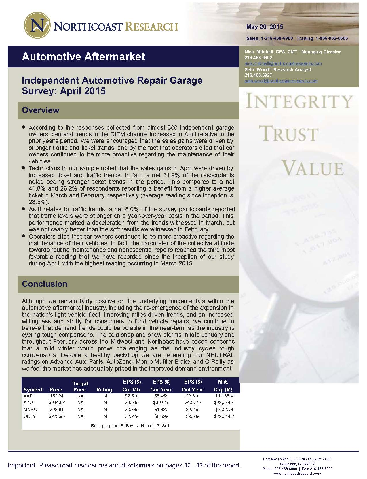 Garage Survey April 2015 PG1 5570c1f65ea1f