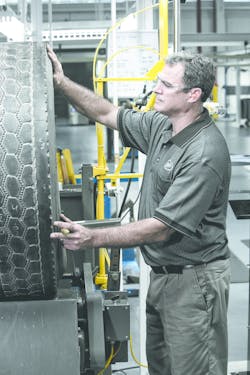 The retread process begins with a thorough visual, hands-on inspection of casings covering both inside and out. The retread process begins with a thorough visual, hands-on inspection of casings covering both inside and out.