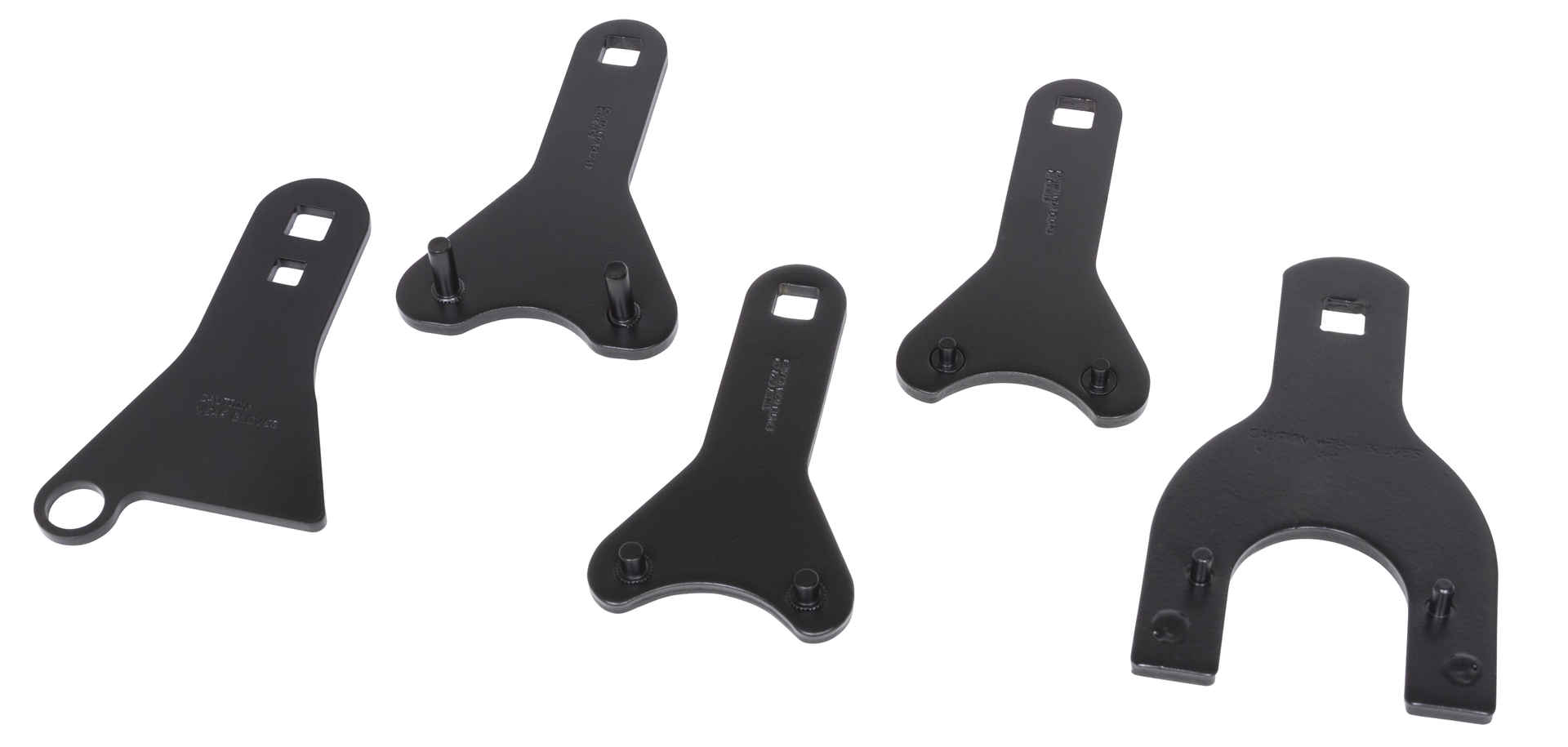 5-pc Fan Clutch Pulley Holding Wrench Set, No. 43850 | Fleet Maintenance