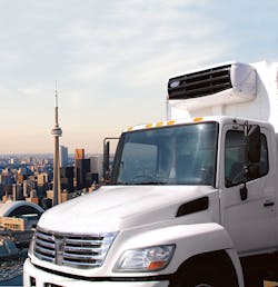 Direct drive refrigeration units are more compact as the compressor is mounted to the truck’s engine, similar to how an automotive air conditioning system is designed. Direct drive refrigeration units are more compact as the compressor is mounted to the truck’s engine, similar to how an automotive air conditioning system is designed.