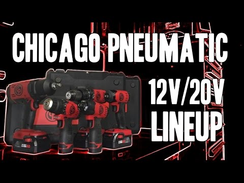 Chicago Pneumatic CP 12v/20v Cordless Lineup Video