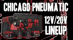 Chicago Pneumatic CP 12v/20v Cordless Lineup Video